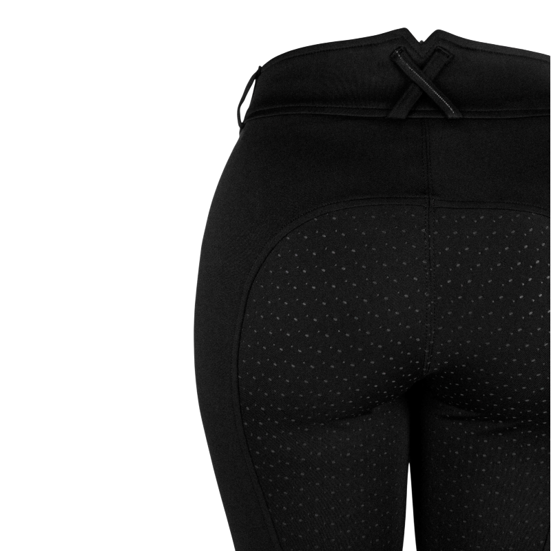 Equithème - Pantalon d'équitation femme Carly noir