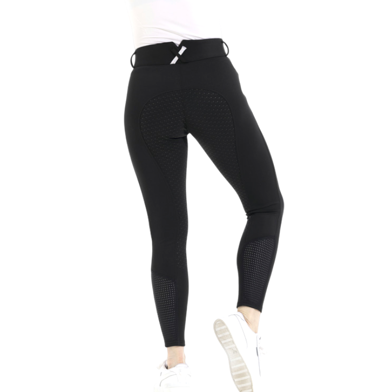 Equithème - Pantalon d'équitation femme Claudine noir