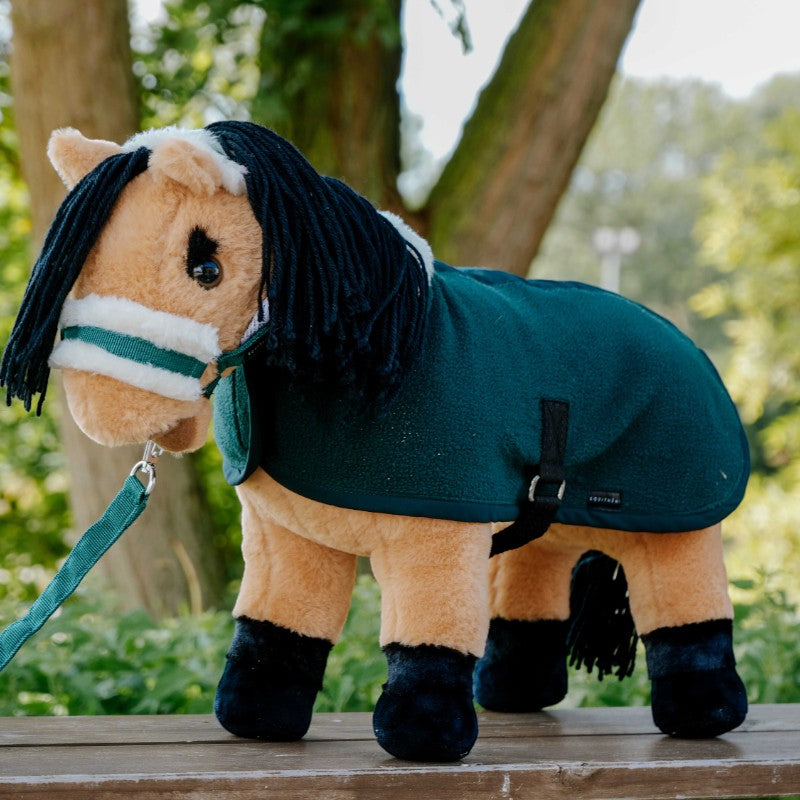 Equithème - Peluche mini poney Caramel isabelle | - Ohlala