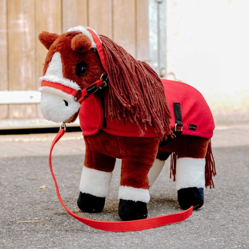 Equithème - Peluche mini poney Jumpy alezan | - Ohlala