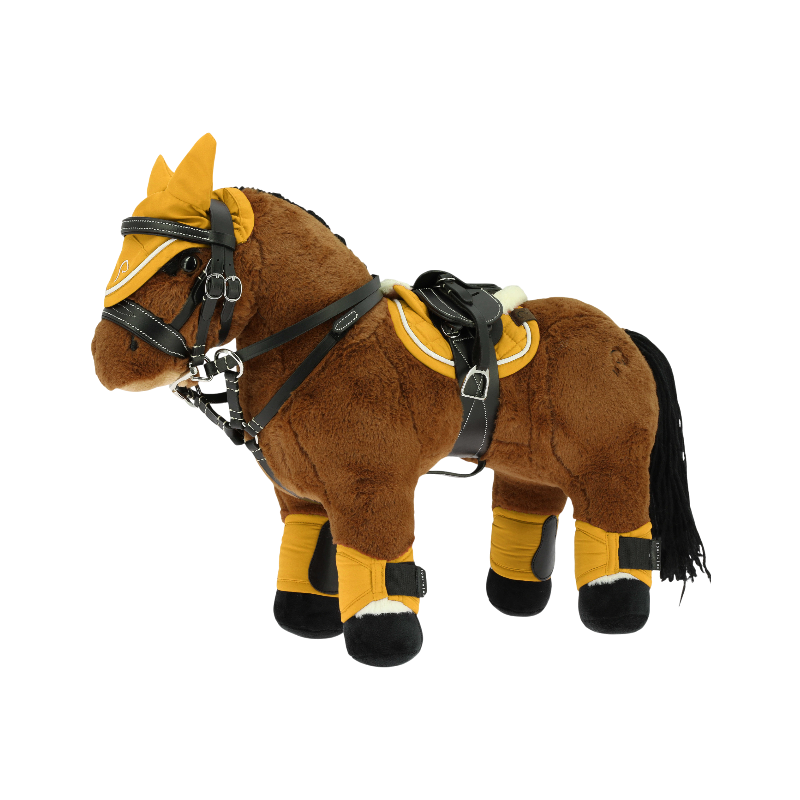 Equithème - Peluche mini poney Prince bai | - Ohlala