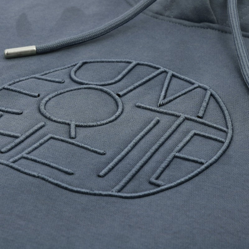 Equithème - Sweat à capuche unisexe Axel gris | - Ohlala