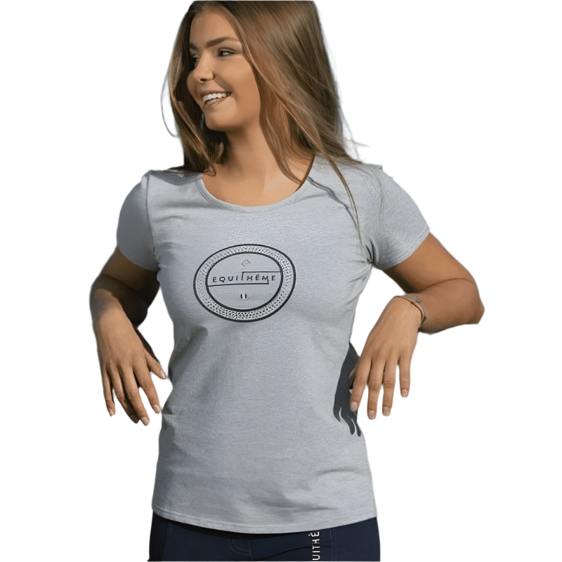 Equithème - T-shirt korte mouwen vrouw Anna Gray