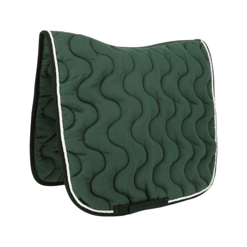 Equithème - Tapis de dressage Polyfun vert foncé | - Ohlala