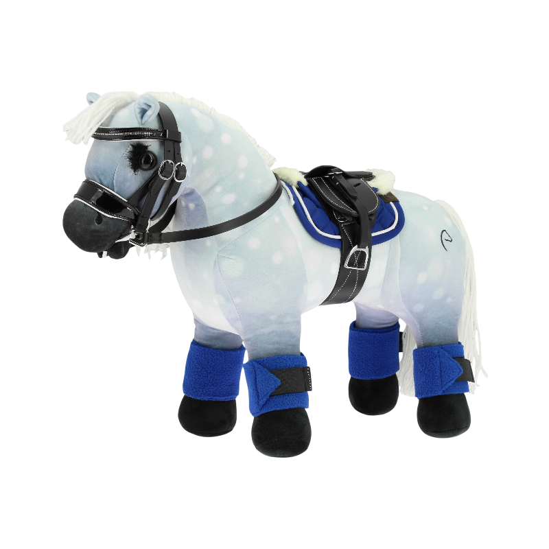 Equithème - Bridon de dressage pour mini poney noir | - Ohlala