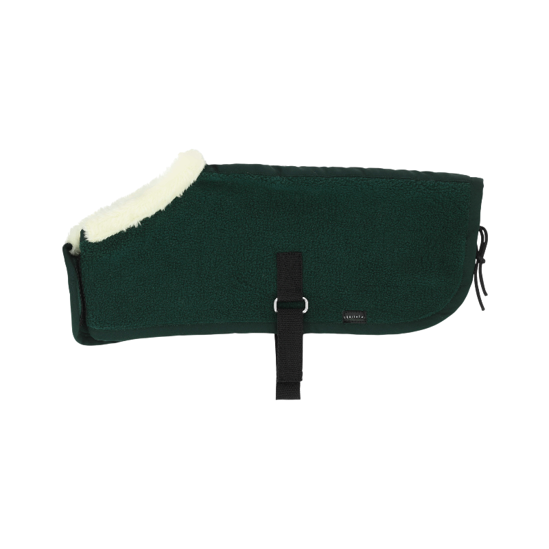 Equithème - Couverture pour mini poney vert foncé | - Ohlala