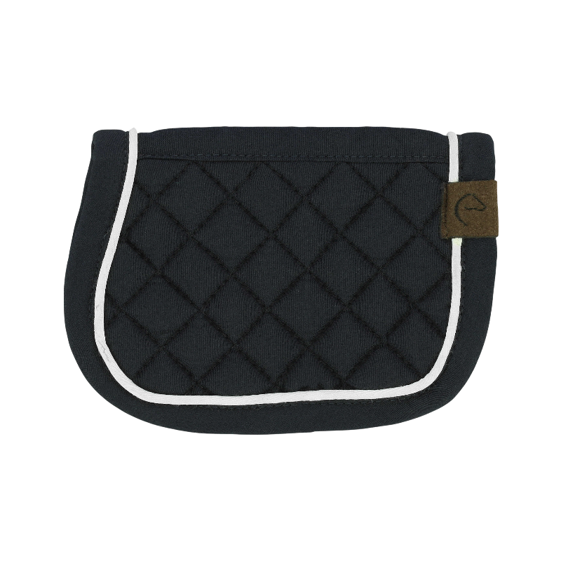 Equithème - Tapis de selle pour mini poney marine | - Ohlala