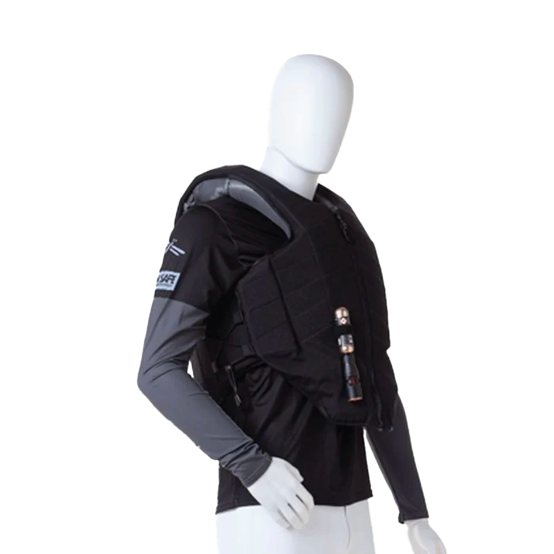 Freejump - Gilet de cross et airbag X Air Safe Protection noir | - Ohlala