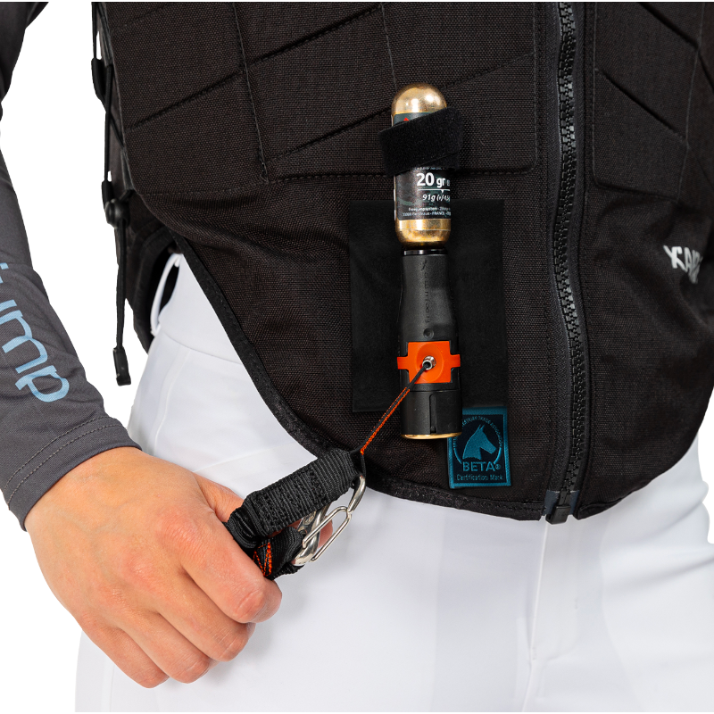 Freejump - Gilet airbag de cross junior X'Air Safe noir | - Ohlala