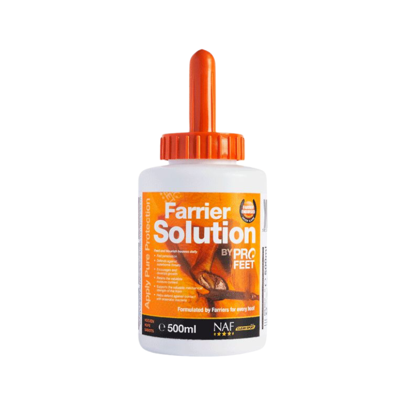 NAF - Huile nourrissante pour sabots Farrier Solution