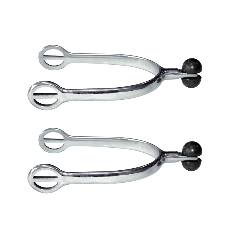 Feeling - Stainless steel spurs with plastic wheel