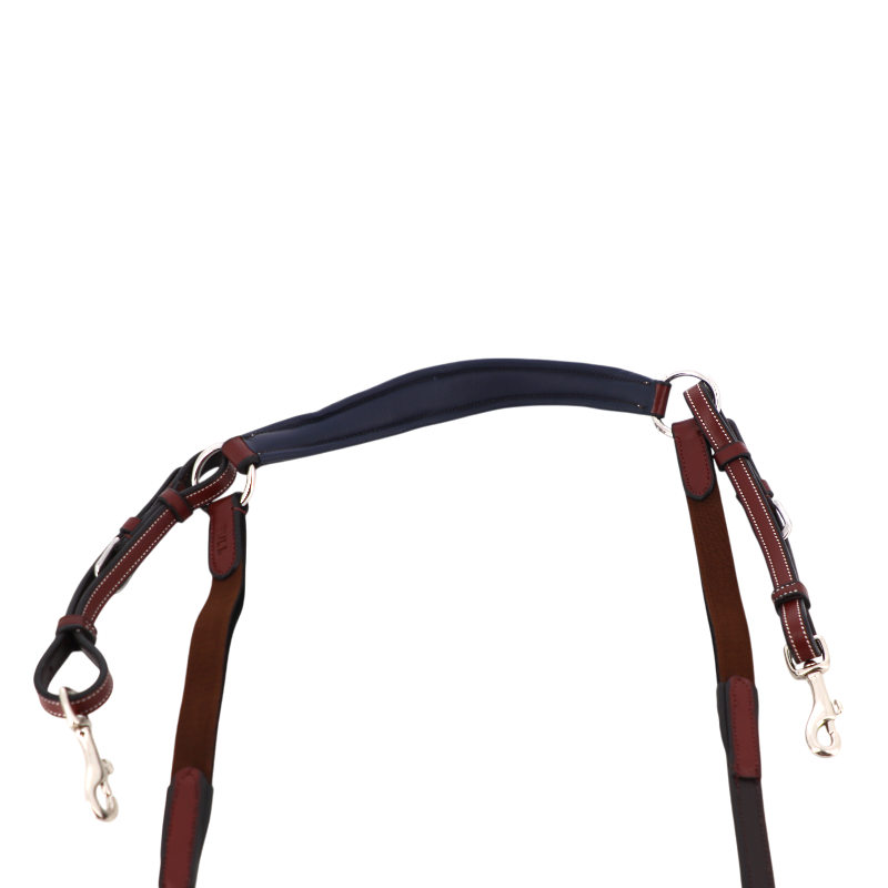 Flags &amp; Cup - Paris Brown / Navy Hunting Collar