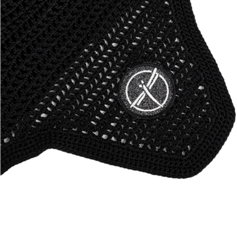 Freejump - Bonnet pour chevaux Softgoods noir glitter | - Ohlala
