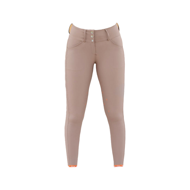 GEM - Pantalon d'équitation femme Dorado marron glacé