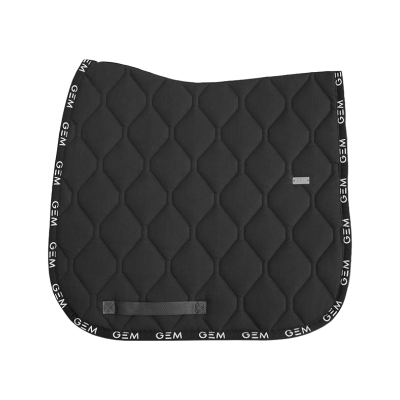 GEM - Tapis de dressage Love noir | - Ohlala