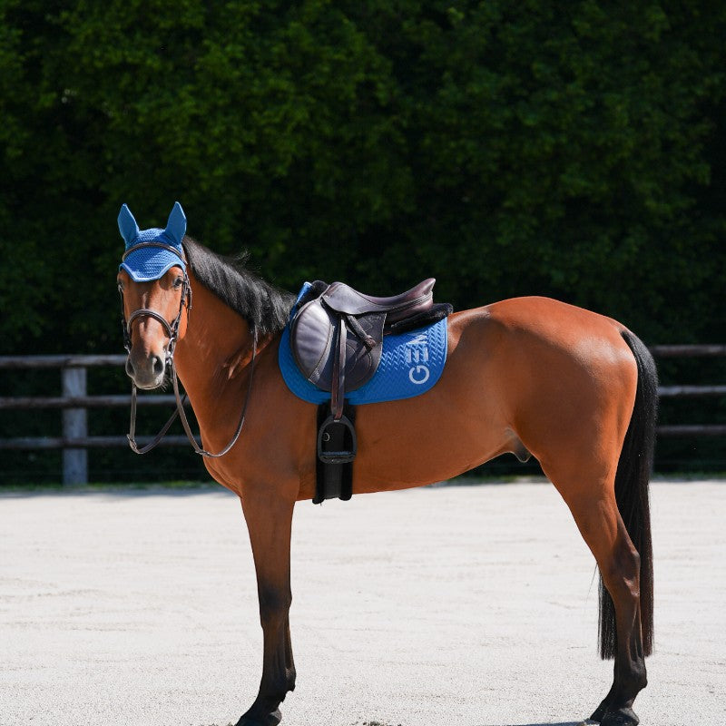 GEM - Tapis de selle Ten bleu pétrole | - Ohlala
