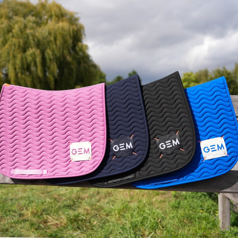 GEM - Tapis de selle Touc Touc noir | - Ohlala