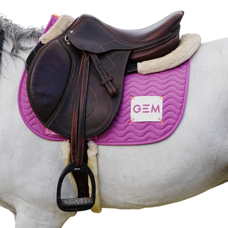 GEM - Tapis de selle Touc Touc rose | - Ohlala
