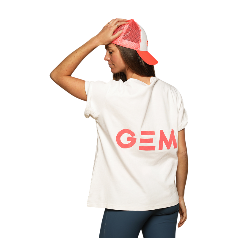 GEM - Tee-shirt femme Éclair blanc | - Ohlala
