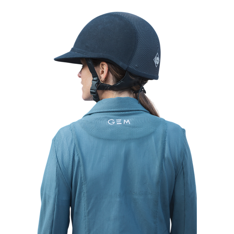 GEM - Veste de concours femme Mesh bleu orage | - Ohlala