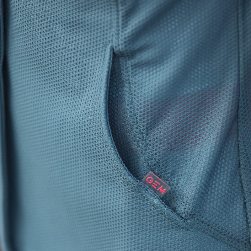 GEM - Veste de concours femme Mesh bleu orage | - Ohlala