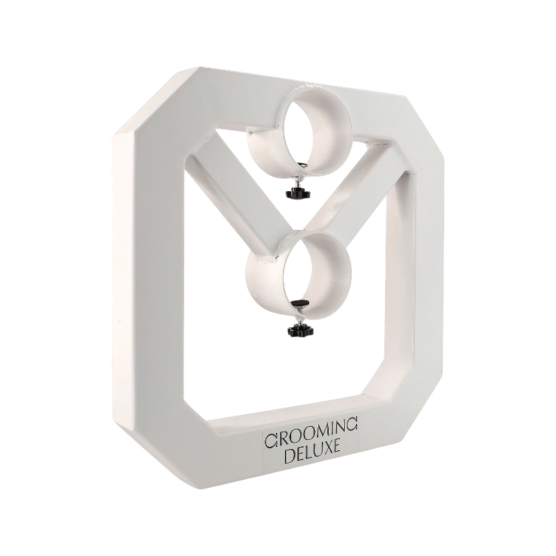 Grooming Deluxe - Cavaletti carré aluminium blanc (x2) | - Ohlala