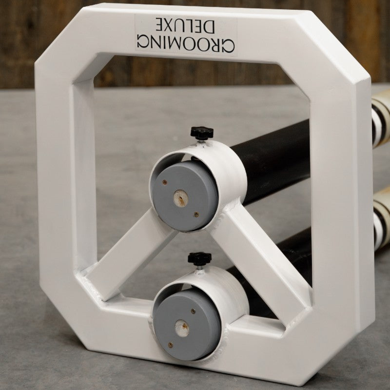 Grooming Deluxe - Cavaletti carré aluminium blanc (x2) | - Ohlala