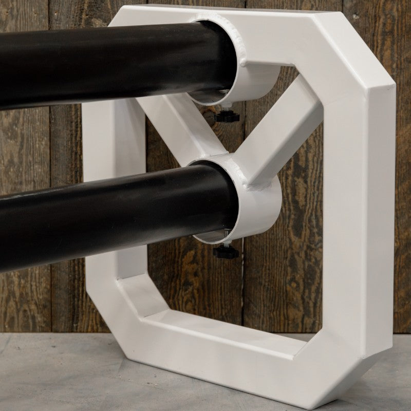 Grooming Deluxe - Cavaletti carré aluminium blanc (x2) | - Ohlala