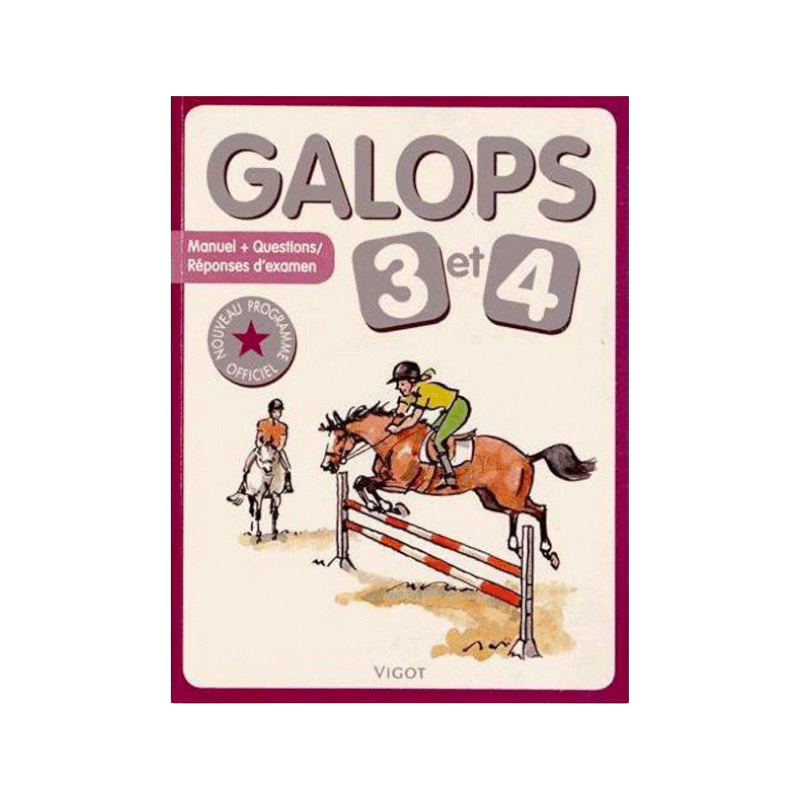 Vigot - Livre "Galops 3 et 4"