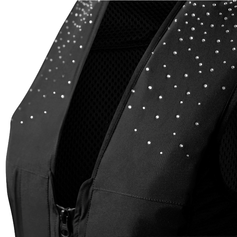 Seaver - Airbagvest SAFEFIT Crystal Rain zwart 