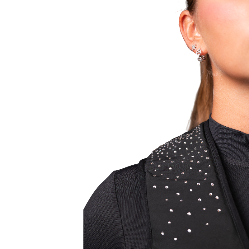 Seaver - Airbagvest SAFEFIT Crystal Rain zwart 