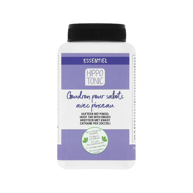 Hippotonic - Goudron pour sabots avec pinceau