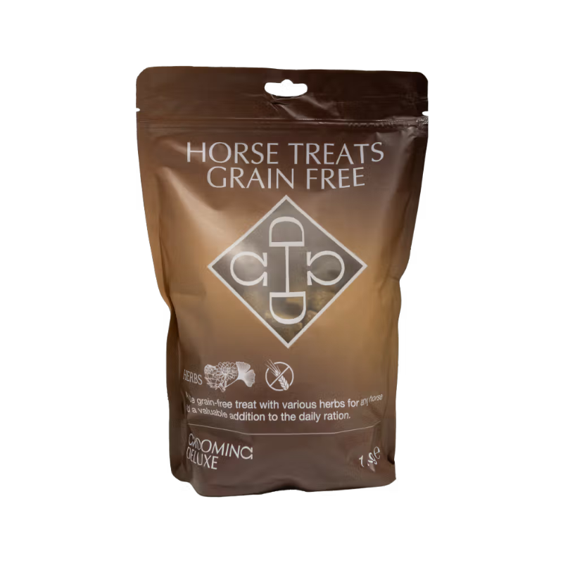 Grooming Deluxe - Friandises pour chevaux sans céréales herbes | - Ohlala