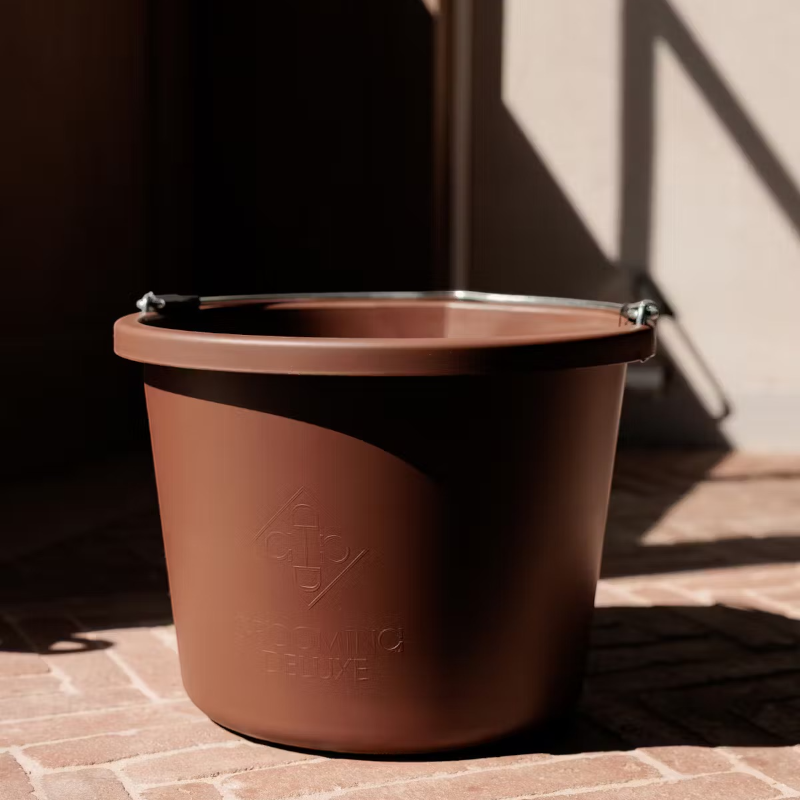 Grooming Deluxe - Seau 12 L brun | - Ohlala