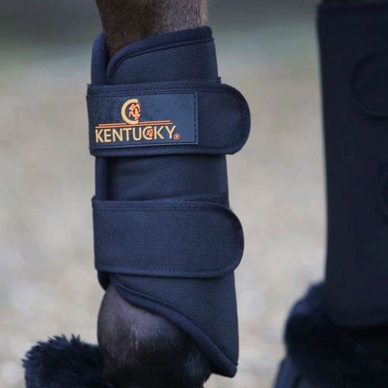 Kentucky Horsewear - Guêtres cheval 3D Spacer Turnout Boots noir | - Ohlala