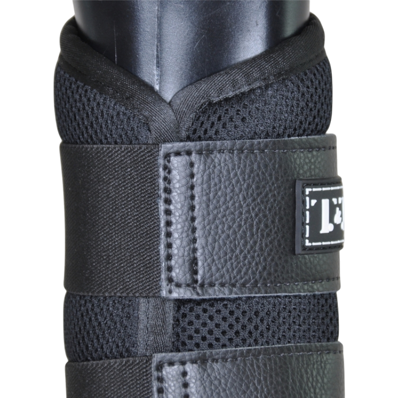 TdeT - Guêtres Mesh & Néoprène noir x2 | - Ohlala