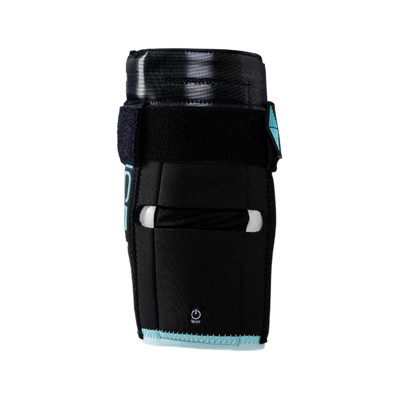 Horseware - Guêtres pour genoux Ice-Vibe noir/ aqua | - Ohlala