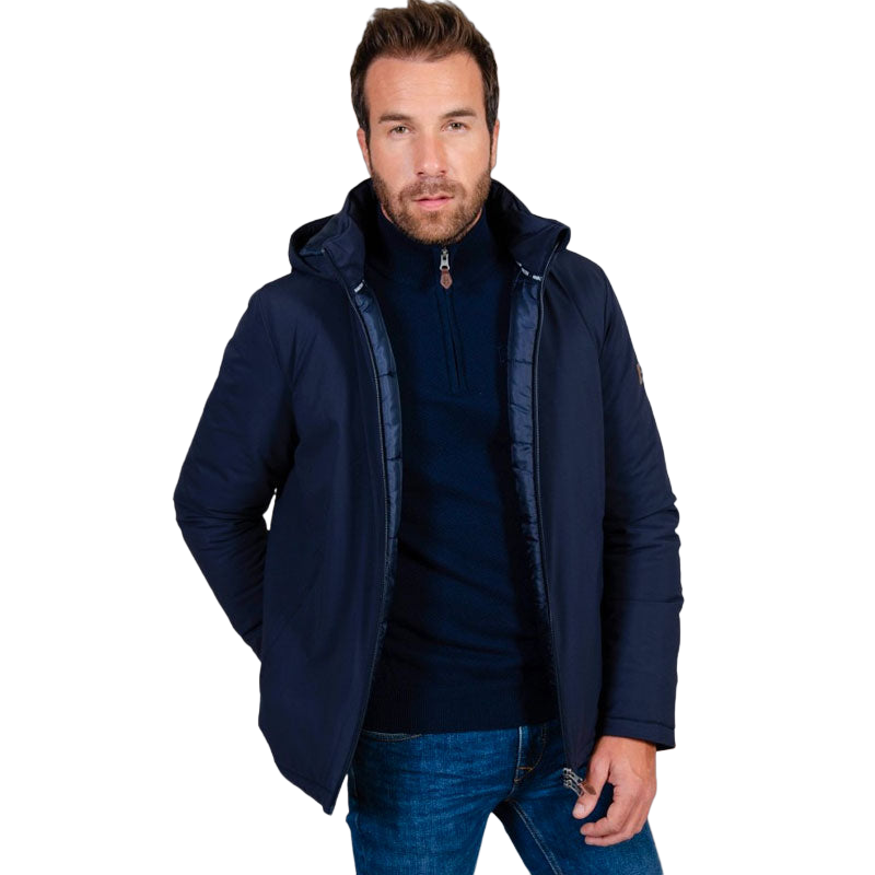 Harcour - Parka homme Wanda marine | - Ohlala