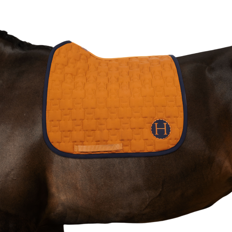 Harcour - Tapis de dressage Salva golden yellow