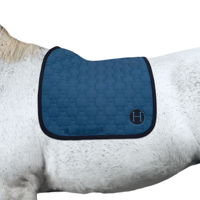 Harcour - Tapis de dressage Salva blue steel