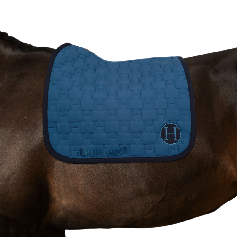 Harcour - Tapis de dressage Salva blue steel