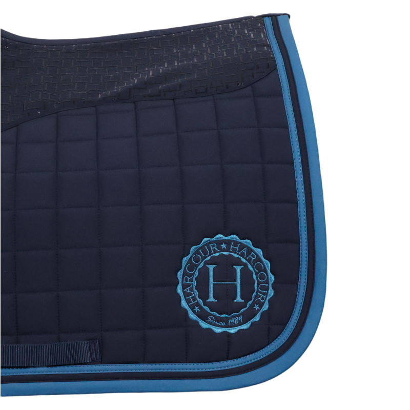 Harcour - Tapis de dressage Sara marine