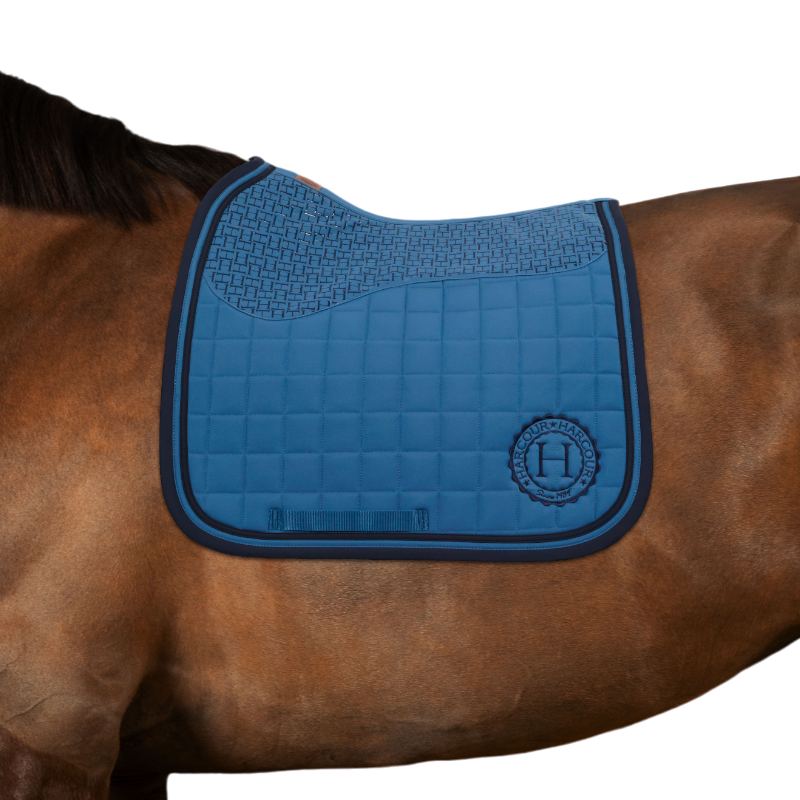 Harcour - Tapis de dressage Sara blue steel