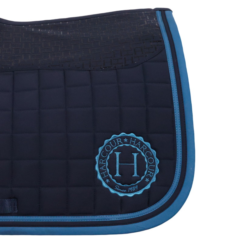 Harcour - Tapis de selle Sara marine