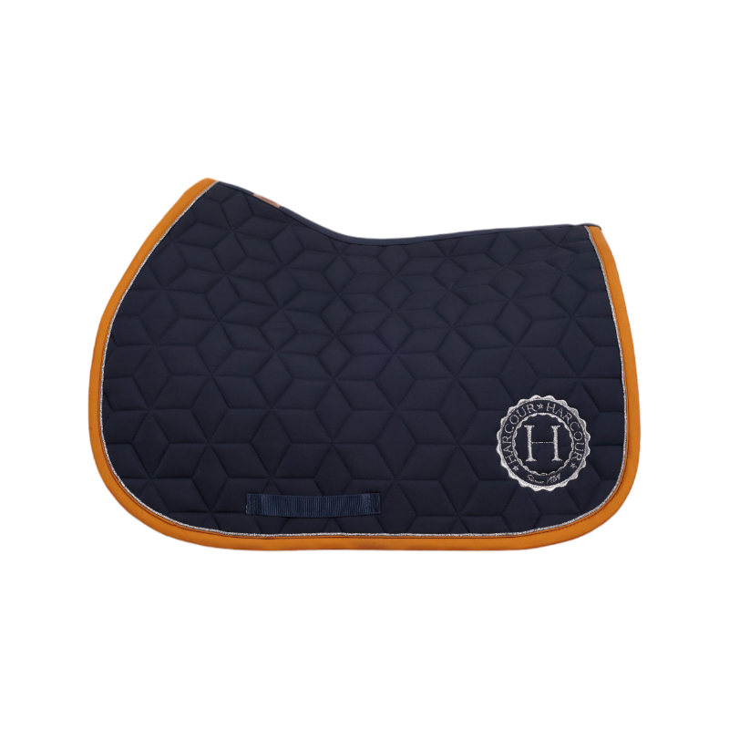 Harcour - Tapis de selle Solice marine