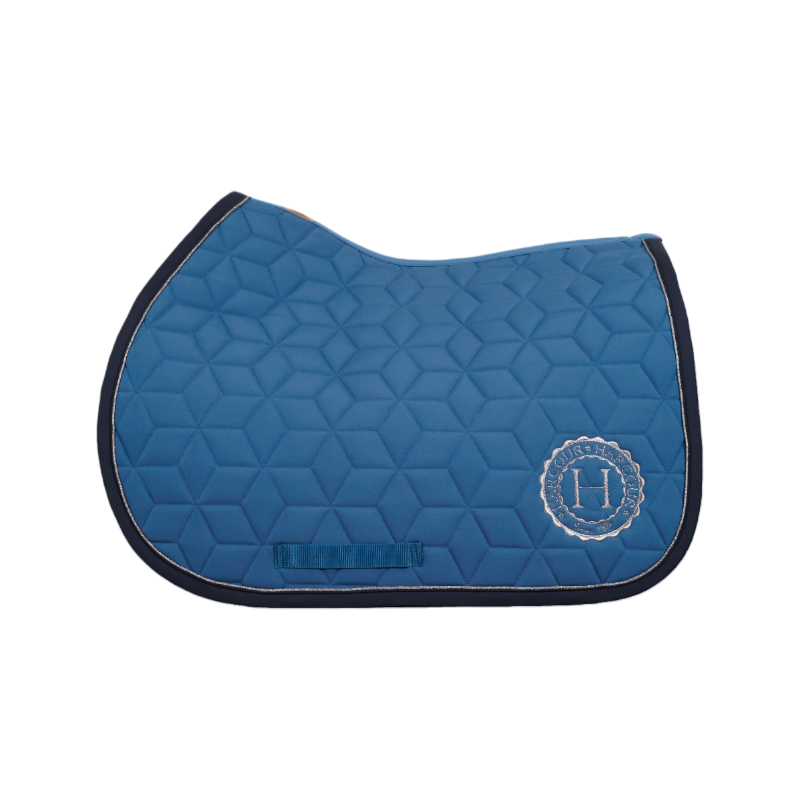 Harcour - Tapis de selle Solice steel blue