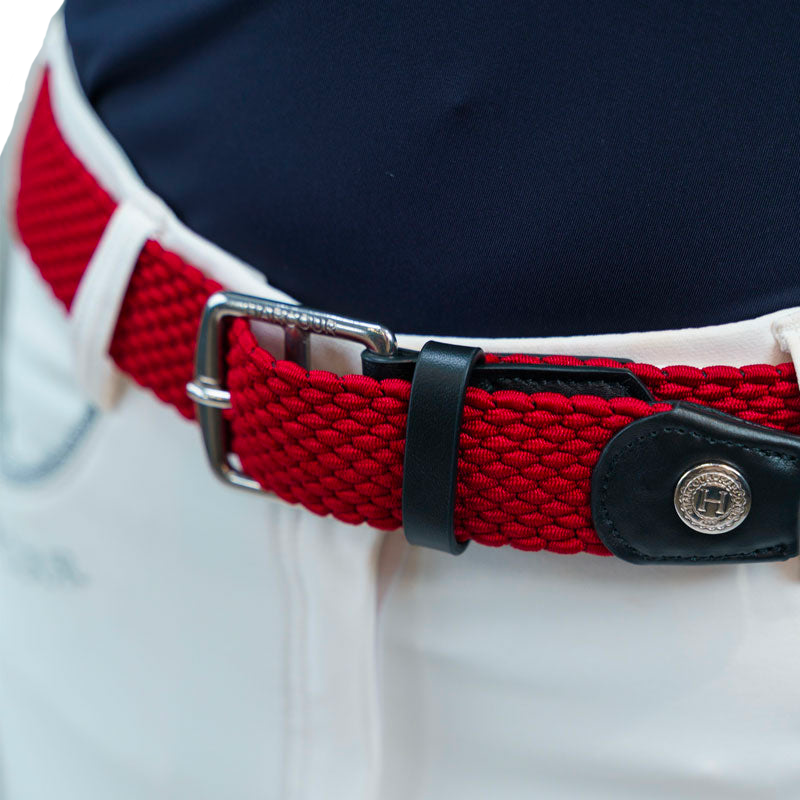 Harcour - Ceinture Brume rouge rubis