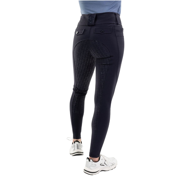 Harcour - Pantalon d'équitation femme Ludivine marine | - Ohlala