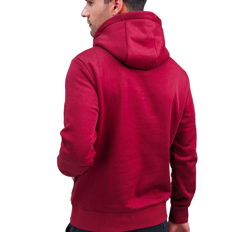 Harcour - Sweat à capuche unisexe Samy rouge rubis