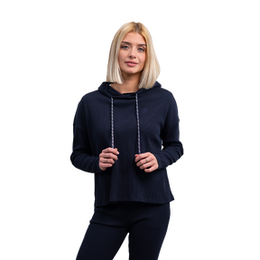Harcour - Sweat manches longues femme Swilly marine | - Ohlala